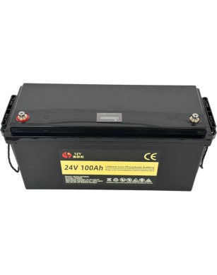 LiFePO4 SJY (25.6V, 100Ah) + зарядное устройство 10A