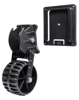 Plastic transportation wheels
