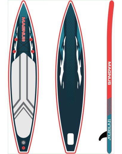 Inflatable SUP board Magnus 12'6 Racing