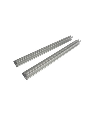 A set of profiles for a hard plywood bottom