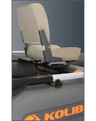 Seat mounting mechanism for boat bench