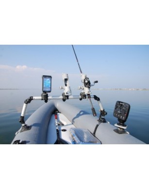 Platform (164x68 mm) for fishfinder and optional equipment