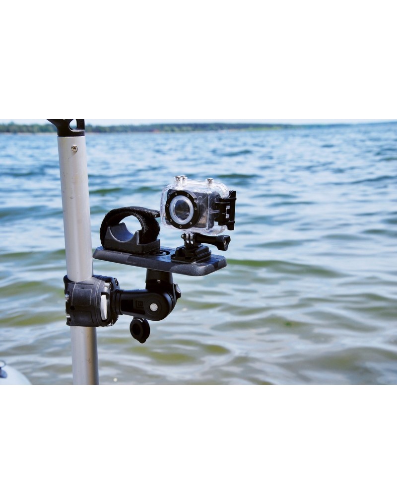 Platform (164*68 mm) with swivel and tilt mechanism for fishfinder and optional equipment