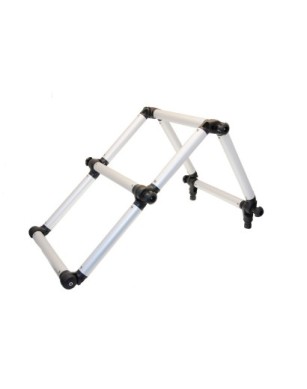 Aluminum ladder is made up of 32 mm