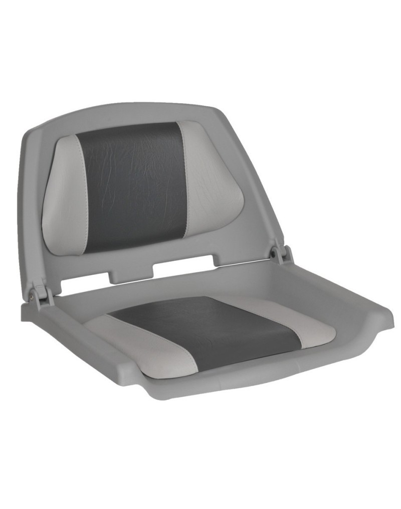 Plastic chair with padding
