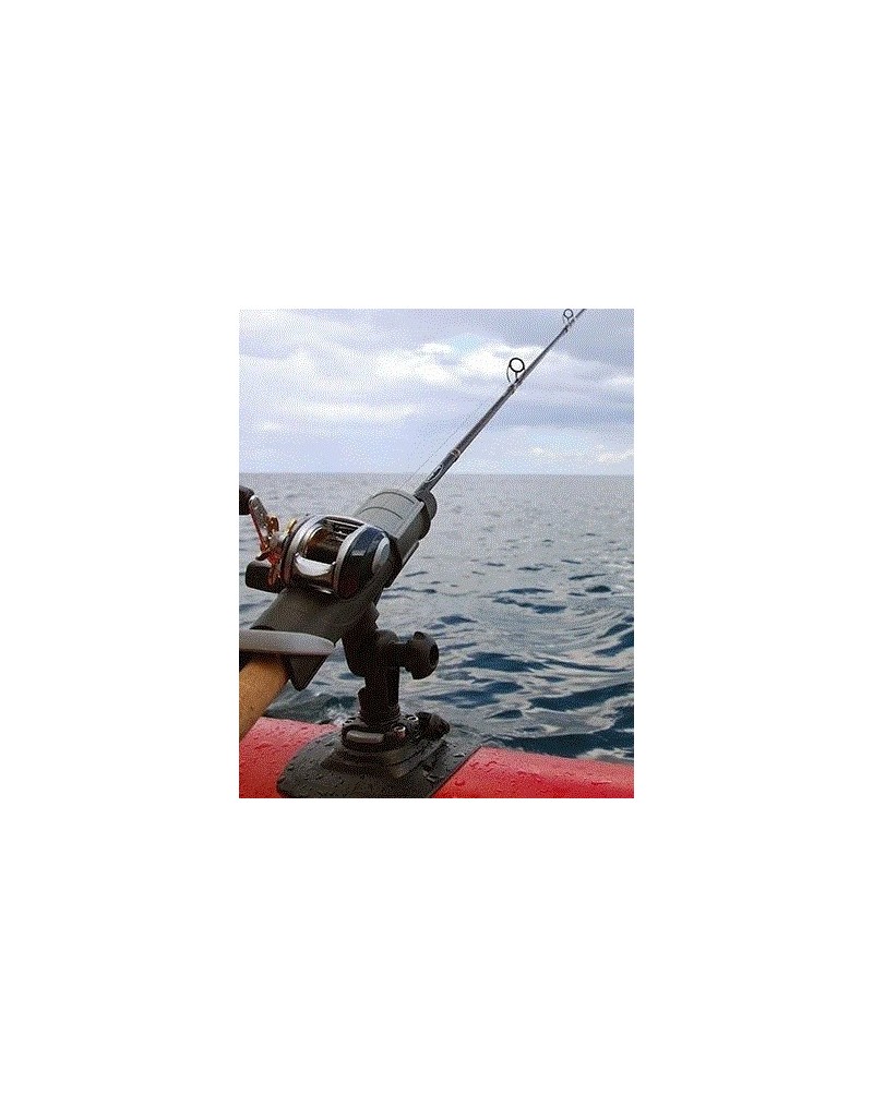 Rod holder with a set (140x140mm) for installation on an inflatabale board