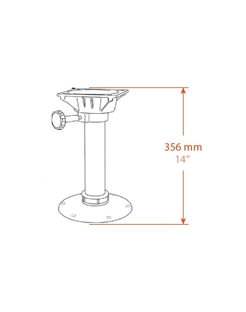 Chair aluminum leg