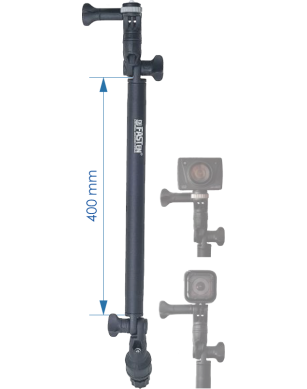 Borika action camera holder with extension