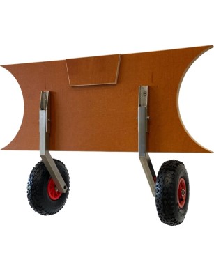 Stainless steel transportation wheels